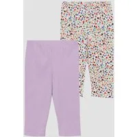 s.Oliver Leggings Leggings Doppelpack Capri-Leggings