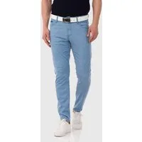 Cipo & Baxx Stoffhose Hose im unifarbenen Look