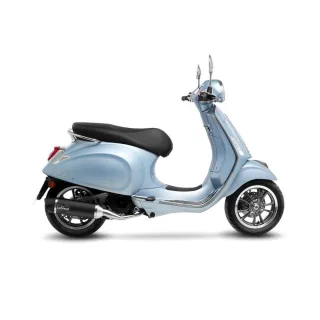 LeoVince Sport Auspuff Komplettanlage NERO Vespa Primavera/Sprint 125 3V Bj.2021-2023 EURO5 +Kat