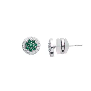 US Polo Assn Jewellery Celine Rhodium-Ohrringe