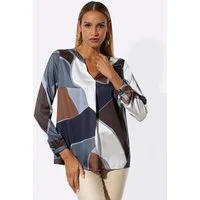creation L Klassische Bluse Bluse Langarm