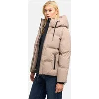 Navahoo Outdoorjacke Wolkentanz XIV Kurze Damen Steppjacke mit abnehmbarer Kapuze