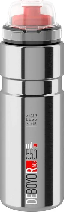 Elite Thermoflasche Deboyo Race silber 550 ml