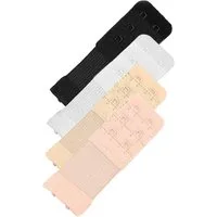maDDma BH-Verlängerung 4 elastische BH-Verlängerung 30 mm 2 Reihen BH Zubehör Dessous (Sparpaket), Farbmix