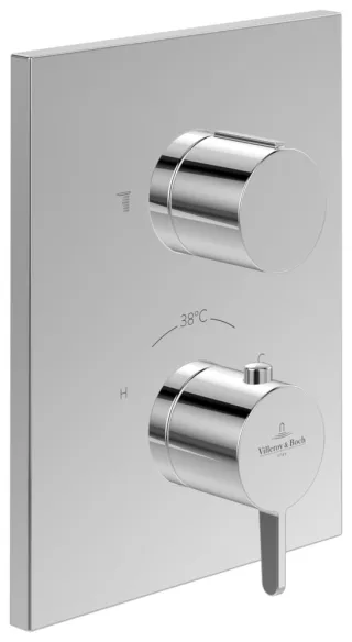 Villeroy & Boch Unterputz-Thermostat 1-Mengereg Conum 150x190x124mm Chrom TVS12700100061
