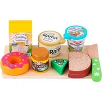 Tanner Spiellebensmittel Frühstücks-Set, (10-tlg), aus Holz