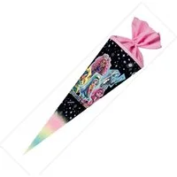 Nestler Schultüte Nestler Schultüte Monster High Best Boos Forever rund mit Filzverschlu