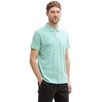 TOM TAILOR Poloshirt mit farblich hervorgehobener Knopfleiste