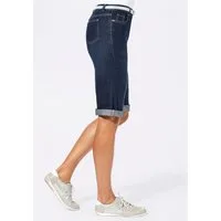 Witt Jeansshorts Jeans-Bermudas leicht vertieft