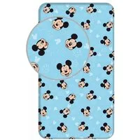 Disney Spannbettlaken Disney Mickey Spannbettlaken 90x200cm 100% Baumwolle, 100% Baumwolle, (1 Stück)