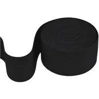 maDDma Gummiband 5m Gummiband 50 mm Gummilitze elastisches Band Bekleidungsgummi, schwarz