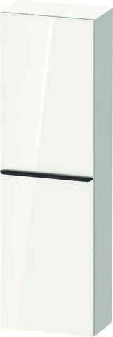 Duravit D-Neo Halbhochschrank Weiß Hochglanz 400x240x1320 mm - DE1318RBD220000 DE1318RBD220000