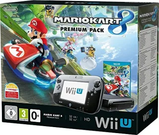 Nintendo Wii U Premium Pack 32GB [inkl. Mario Kart 8 - Disc] schwarz