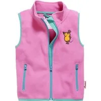 Playshoes Strickfleecejacke Fleece-Weste DIE MAUS