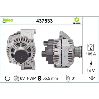 Valeo Lichtmaschine Fiat Lancia Opel