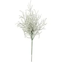 Künstliche Zimmerpflanze Kunstpflanze Heiligenkraut ATING, Steckstab, grau-weiß, 22 cm Gitterkraut, artplants, Höhe 22.0 cm