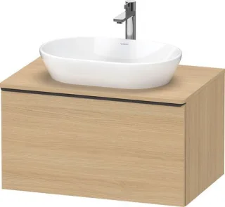 Duravit D-Neo Konsolenwaschtischunterbau wandhängend Natur Eiche Matt 800x550x459 mm - DE49470BD3000 DE49470BD300000