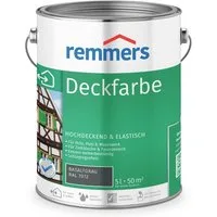 Remmers Wetterschutzfarbe Deckfarbe anthrazitgrau (RAL 7016) 5 Liter, für viele Untergründe, hochdeckend, wetterfest