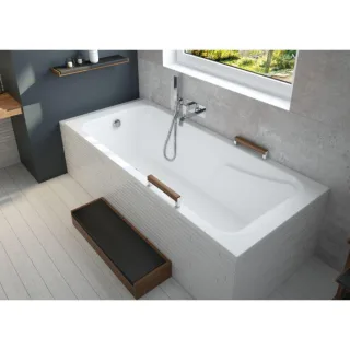 Hoesch Mila Badewanne 3715.010 170x75cm, weiß