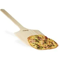relaxdays Pizzaschieber Holz XXL