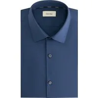 Calvin Klein Businesshemd SLIM ESSENTIALS POPLIN STR SLD Hemdkragen, slim fit