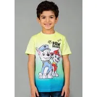 PAW PATROL Kurzarmshirt mit großem Frontmotiv