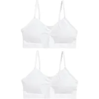 Next Crop-Top Nahtloses Kurzes Top mit Spaghettiträgern, 2 Stk. (2-tlg)