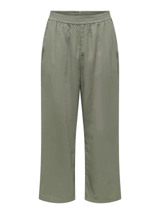 ONLY - ONLARIS LIFE CULOTTE PANTS WVN CC Smokey Olive - Gr. - S
