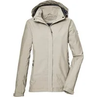 Killtec Outdoorjacke KOS 51 WMN JCKT Damenjacke: wasserdicht, atmungsaktiv, verstellbar, abnehmbare Kapuze