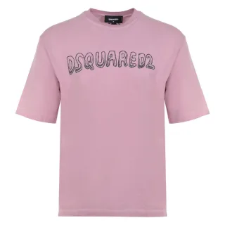 DSquared2 - "Best Fade" T-Shirt für Herren, Logo, lose Passform (Graurosa)