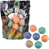Depesche Spiel Dino World GALAXY Badekugeln - 7 Planeten mit Dino-Überraschung