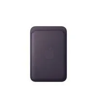Feingewebe Wallet mit MagSafe, Handyhülle violett, iPhone