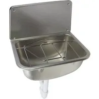 Haas Otto Waschbecken Edelstahl-Ausgussbecken "Adrian", komplettset