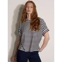 Apricot T-Shirt Weiches Jersey-T-Shirt mit Streifen
