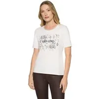 Betty Barclay Kurzarmshirt Damen mit Placement (1-tlg)