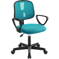 Klihome Schreibtischstuhl (1 St), Kinderdrehstuhl ergonomisch, höhenverstellbar, aus Netzstoff