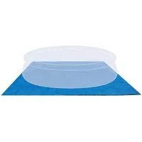 Intex Pool-Abdeckplane INTEX 28048 - Bodenplane für Pools Ø244 - 457cm