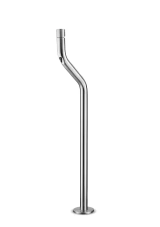 JEE-O Flow freistehende Wannenarmatur, edelstahl gebürstet, 500-1300 500-1300