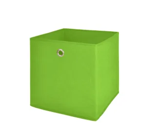 Faltbox Box Stoffbox- Delta - Größe: 32 x 32 cm / 3er Set - Grün