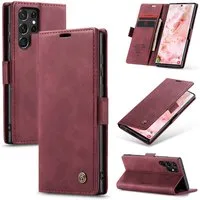 CaseMe Handyhülle Premium Hülle für Samsung Klapphülle