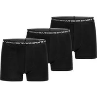 normani Retro Boxer 3er Pack Herren Merino Boxershorts Unterhose Sportunterhose Funktionsunterwäsche aus 100% Merinowolle