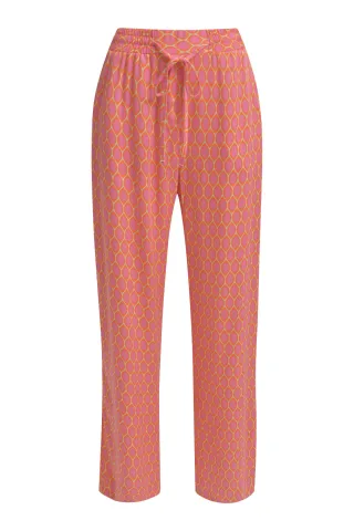 Smith&Soul - Printed Pants sand print - Gr. - XS