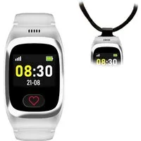 JAMES B8 Senioren Smartwatch GPS Notruf & Telefonfunktion + Anhänger Smartwatch