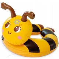 Festivalartikel Schwimmreifen Aufblasbares Kinder Schwimmring Bienenmuster PVC 58cmx55cm (1-tlg)