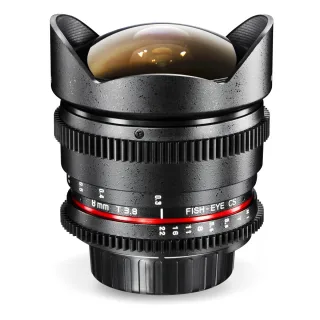 Walimex Pro 8mm 1:38 Fish-Eye [für Nikon] schwarz