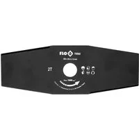 TRIZERATOP Kreissägeblatt 2-Zahn-Messer für Motorsense 250 mm, 25,4 mm Aufnahme (2-Zahn-Messer für Motorsense 250 mm, 25,4 mm Aufnahme)
