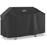 Premium Abdeckhaube, Schutzhaube schwarz, Weber Genesis SPX/E/S 435, 400