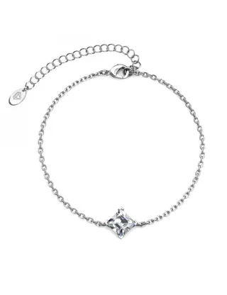 Calle Armband - Silber und Kristall