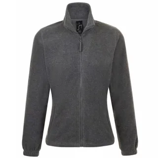 SOLS - "North" Fleecejacke für Damen (Grau meliert)