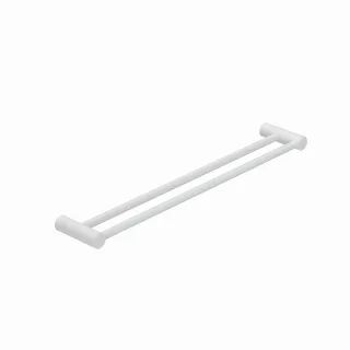Kludi VELA R Doppel-Badetuchhalter Länge = 600MM mattweiß, 5898853 5898853
